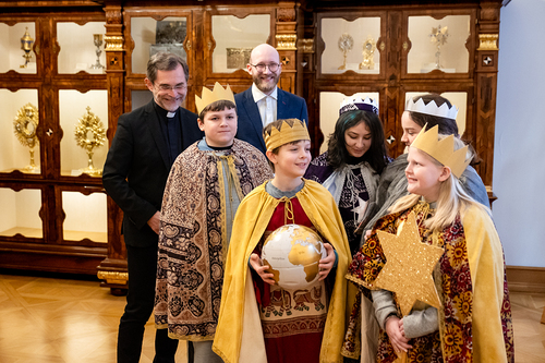 Sternsinger bei eEBS Grünwidl / Erzdiözese Wien/ Schönlaub, Stephan Schönlaub