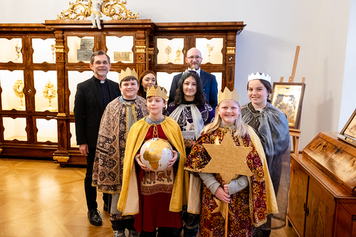 Sternsinger bei eEBS Grünwidl / Erzdiözese Wien/ Schönlaub, Stephan Schönlaub
