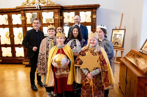 Sternsinger bei eEBS Grünwidl / Erzdiözese Wien/ Schönlaub, Stephan Schönlaub