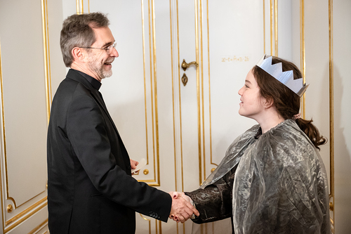 Sternsinger bei eEBS Grünwidl / Erzdiözese Wien/ Schönlaub, Stephan Schönlaub