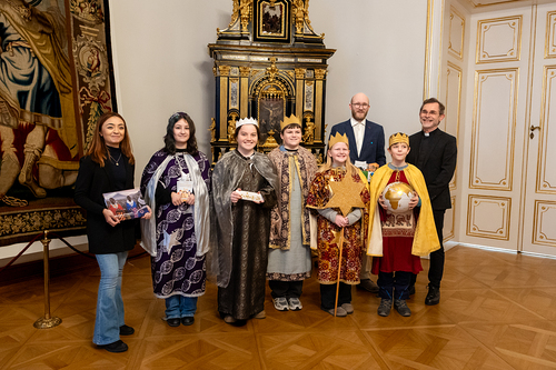 Sternsinger bei eEBS Grünwidl / Erzdiözese Wien/ Schönlaub, Stephan Schönlaub