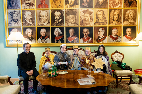 Sternsinger bei eEBS Grünwidl / Erzdiözese Wien/ Schönlaub, Stephan Schönlaub