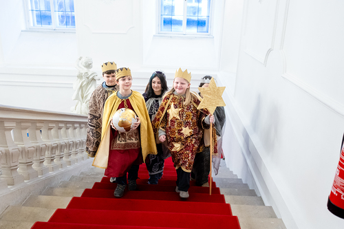 Sternsinger bei eEBS Grünwidl / Erzdiözese Wien/ Schönlaub, Stephan Schönlaub