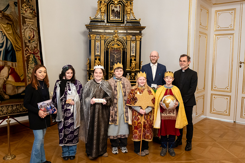 Sternsinger bei eEBS Grünwidl / Erzdiözese Wien/ Schönlaub, Stephan Schönlaub