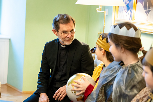 Sternsinger bei eEBS Grünwidl / Erzdiözese Wien/ Schönlaub, Stephan Schönlaub