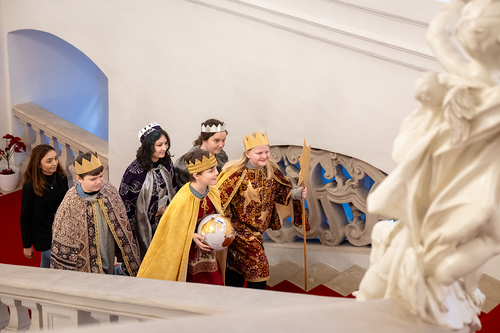 Sternsinger bei eEBS Grünwidl / Erzdiözese Wien/ Schönlaub, Stephan Schönlaub
