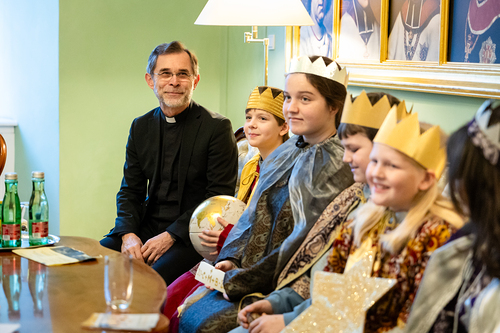 Sternsinger bei eEBS Grünwidl / Erzdiözese Wien/ Schönlaub, Stephan Schönlaub