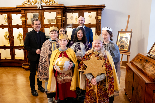 Sternsinger bei eEBS Grünwidl / Erzdiözese Wien/ Schönlaub, Stephan Schönlaub