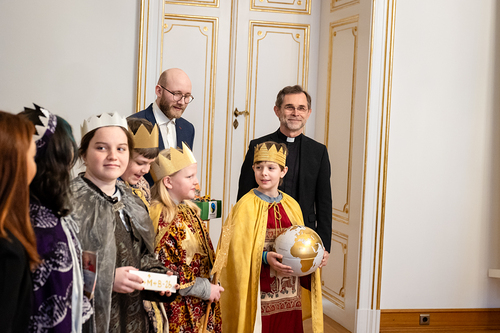 Sternsinger bei eEBS Grünwidl / Erzdiözese Wien/ Schönlaub, Stephan Schönlaub