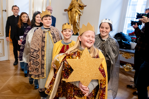 Sternsinger bei eEBS Grünwidl / Erzdiözese Wien/ Schönlaub, Stephan Schönlaub