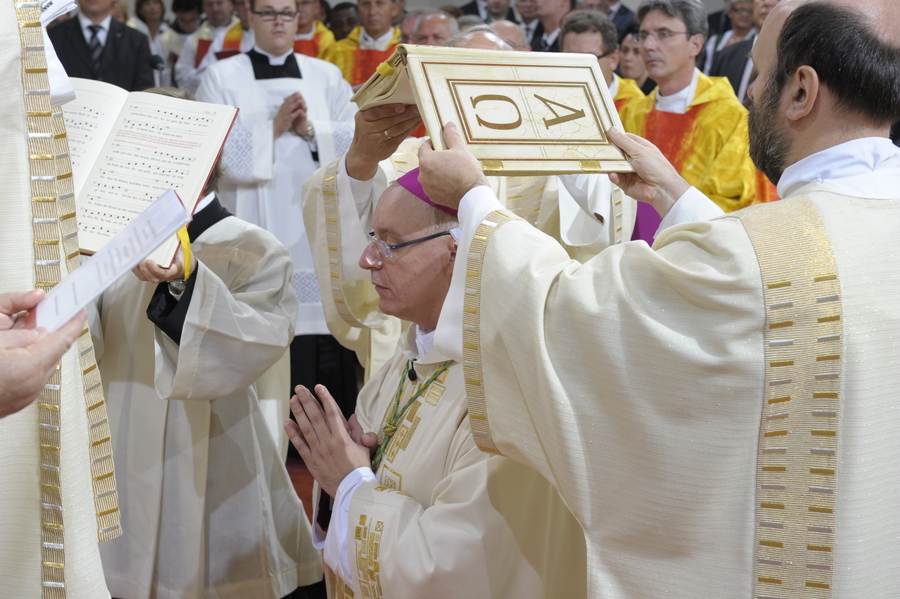 Evangeliar, Bischofsweihe von ?gidius Zsifkovics