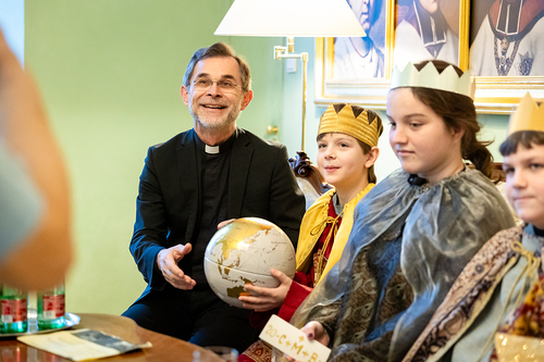 Sternsinger bei eEBS Grünwidl / Erzdiözese Wien/ Schönlaub, Stephan Schönlaub