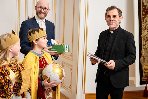 Sternsinger bei eEBS Grünwidl / Erzdiözese Wien/ Schönlaub, Stephan Schönlaub