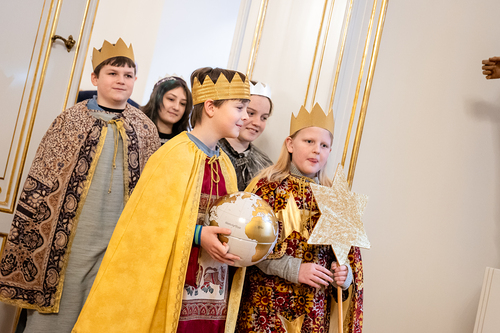 Sternsinger bei eEBS Grünwidl / Erzdiözese Wien/ Schönlaub, Stephan Schönlaub