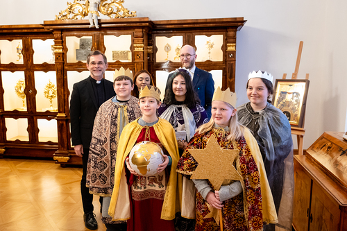 Sternsinger bei eEBS Grünwidl / Erzdiözese Wien/ Schönlaub, Stephan Schönlaub