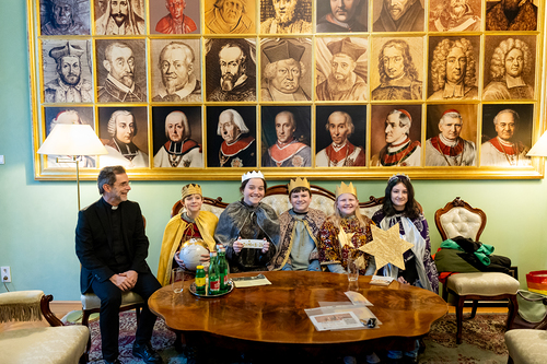 Sternsinger bei eEBS Grünwidl / Erzdiözese Wien/ Schönlaub, Stephan Schönlaub